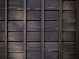 鎧板張りの建築　日本の伝統的建築