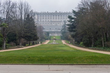 Campo Del Moro (Gardens of the royal palace) Madrid, Spain