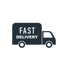 Delivery services, truck on the way