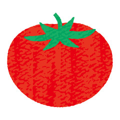 手描き風かわいいトマト-tomato Illustration