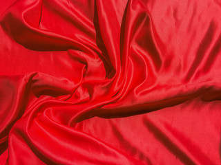 Modern luxury red fabric texture background. Valentines Day or Christmas Day wallpaper design