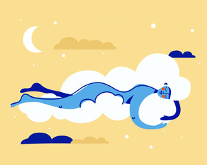 Obraz premium Feminine colorful background, vector illustration