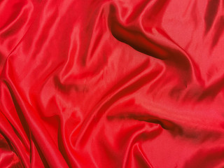 Modern luxury red fabric texture background. Valentines Day or Christmas Day wallpaper design