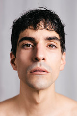 Obraz premium Man portrait facial expression