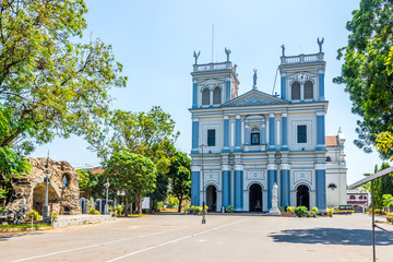 View at the Church of Saint Mary in Negombo - Sri Lanka © milosk50