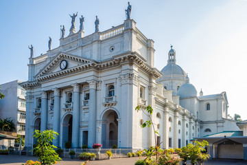 View at the Cathedrak of St.Lucia in Colombo - Sri Lanka - obrazy, fototapety, plakaty
