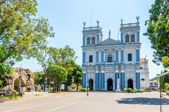 View at the Church of Saint Mary in Negombo - Sri Lanka