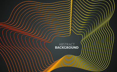 Topographic map background concept   with space for your copy. Vector abstract illustration. Geography concept.