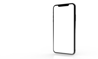 smartphone digital isolated 3d background