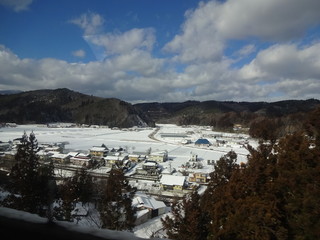 The view of Iwate prefecture, Japan