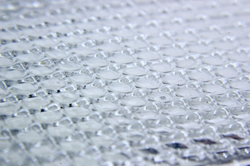 macro photo of contoured surface glass