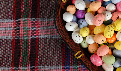 Colorful Traditional Easter Paschal Eggs