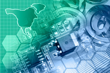 Electronic device and map