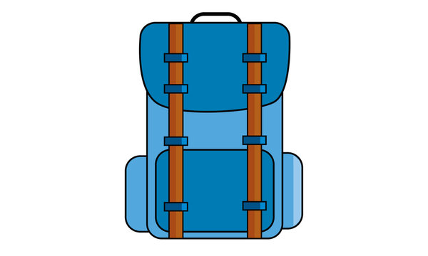 Backpack for hiking. Can be used for magazines, sites and design.