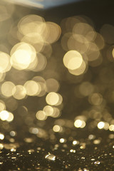 golden blur background, holiday background
