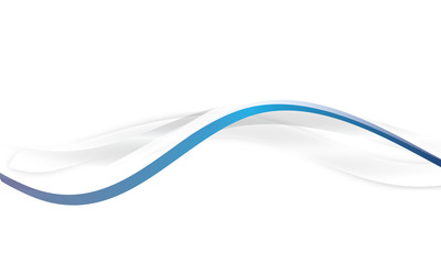 Welle Wellen Hintergrund Blau Band Banner