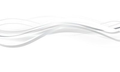 Welle Wellen Grau Silber Hintergrund Band Banner