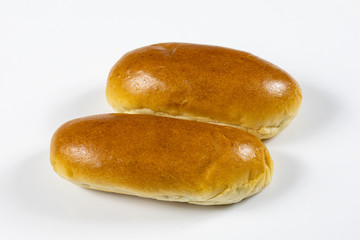 petit pain au lait isolé