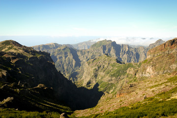 sunrise on a scenic hike