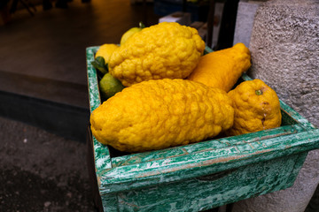 bright lemons from the shop