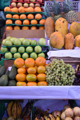 Etal de fruits au marché d'Arequipa, Pérou