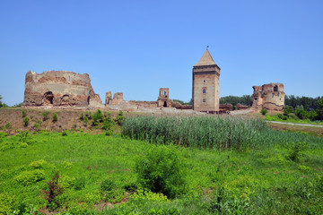 Fototapeta premium Ruins of old medieval fortress Bac, Serbia