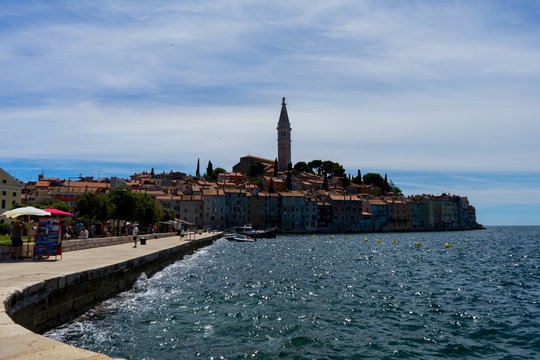 Kroatian City at the seeside