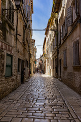 Fototapeta na wymiar Old town of a croatian city