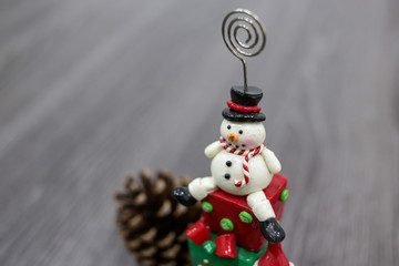 Close up of a Christmas decoration