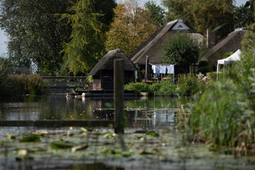 Obraz premium mill in the river