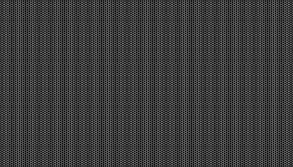 White honeycomb on a black background. Seamless texture. Isometric geometry. 3D illustration