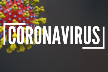 Coronavirus 2019-ncov novel coronavirus concept resposible for asian flu and coronaviruses influenza pericolosa