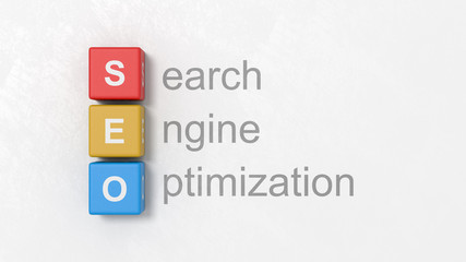 Search Engine Optimization, SEO Concept Illustration