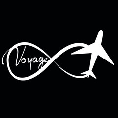 Voyage symbol, vector illustration art