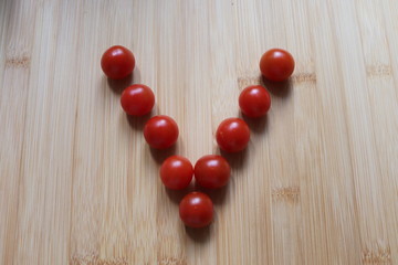 fresh healthy rip cherry red tomatoes washed ready for salad