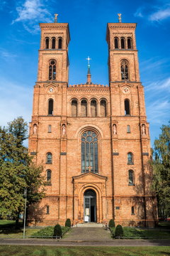 berlin, germany - thomaskirche in kreuzberg