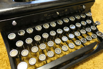 Antique typewriter