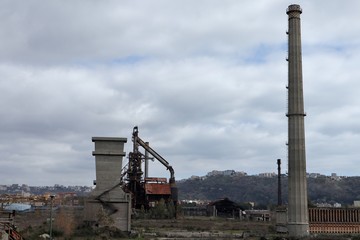 Bagnoli - Area industriale dismessa dal pontile nord