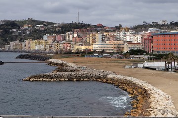 Bagnoli - Scogliera dal Pontile Nord