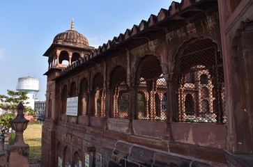 Bhopal, Madhya Pradesh/India - January 17, 2020 : Moti Masjid or Moti or Pearl Mosque