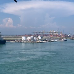 Italian Industrial harbour 