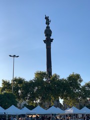 Obraz premium Barcelona Spain landscape architecture monument 