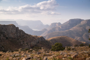 Fototapeta na wymiar Blyde River Canyon Mpumalanga South African Republic Biggest Canyon in Africa