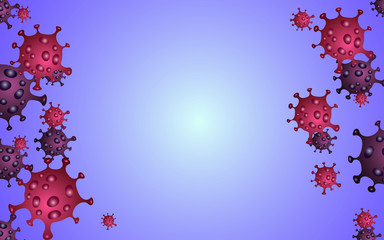 Covid-19 or Corona Virus outtbreak. Vector illustration