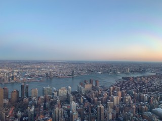 New York City view with