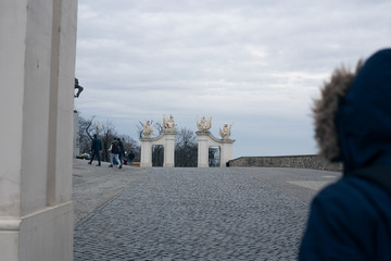 Old Bratislava Castle in the capital of Slovakia
