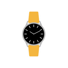 Female wristwatch on a white background