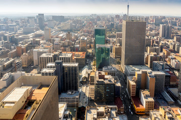 Downtown of Johannesburg, South Africa
