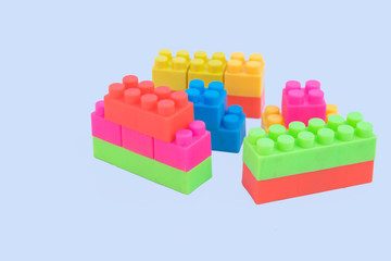 Baby toy colorful block pieces