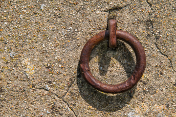 Altes Metall, Rost, Schloss, Detail, lost places, Bügel